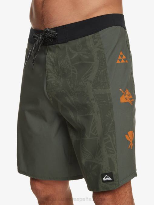 tomillo shorts de playa surfsilk arch hawaii 19 D6T4D638 hombres Quiksilver