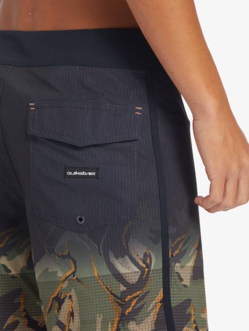 trébol de cuatro hojas shorts de playa highlite festoneado 19 D6T4D25 hombres Quiksilver