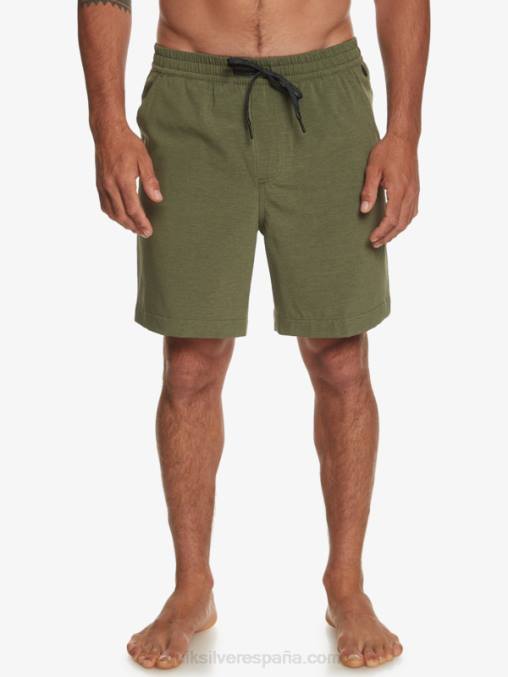 trébol de cuatro hojas taxer heather 18 bañadores anfibios D6T4D303 hombres Quiksilver