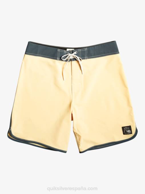 trigo shorts de playa originales festoneados 18 D6T4D94 hombres Quiksilver