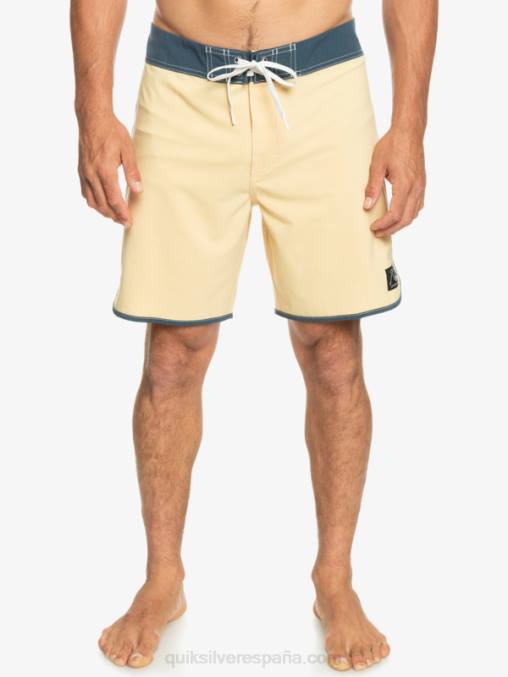 trigo shorts de playa originales festoneados 18 D6T4D94 hombres Quiksilver