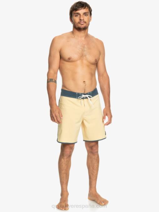 trigo shorts de playa originales festoneados 18 D6T4D94 hombres Quiksilver