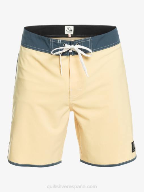 trigo shorts de playa originales festoneados 18 D6T4D94 hombres Quiksilver