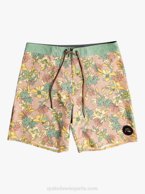 vara de oro shorts de playa surfsilk lavados 18 D6T4D1754 hombres Quiksilver