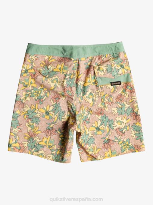vara de oro shorts de playa surfsilk lavados 18 D6T4D1754 hombres Quiksilver