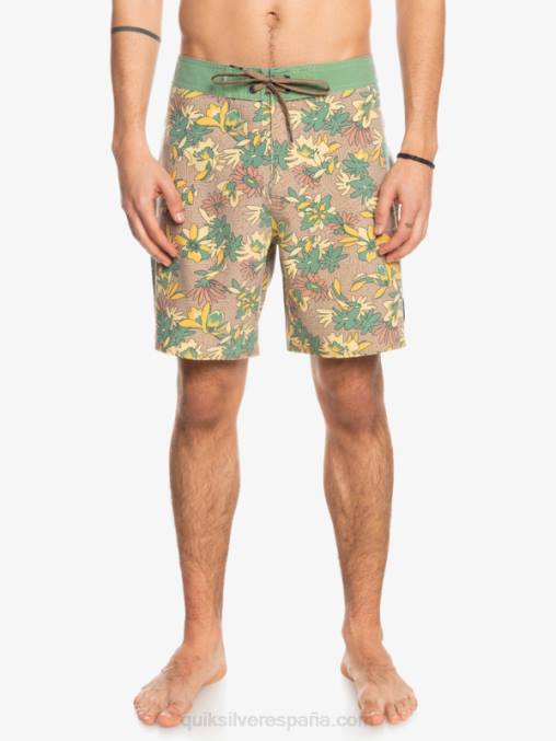 vara de oro shorts de playa surfsilk lavados 18 D6T4D1754 hombres Quiksilver