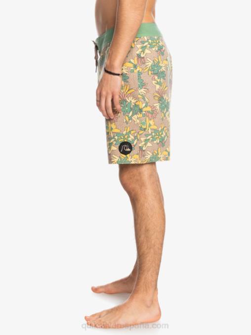 vara de oro shorts de playa surfsilk lavados 18 D6T4D1754 hombres Quiksilver
