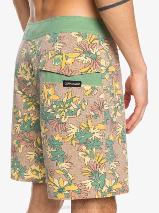 vara de oro shorts de playa surfsilk lavados 18 D6T4D1754 hombres Quiksilver
