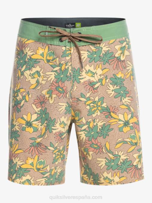 vara de oro shorts de playa surfsilk lavados 18 D6T4D1754 hombres Quiksilver