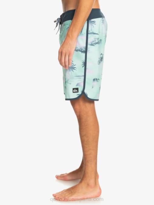 vaso de playa shorts de playa surfsilk festoneado 19 D6T4D222 hombres Quiksilver