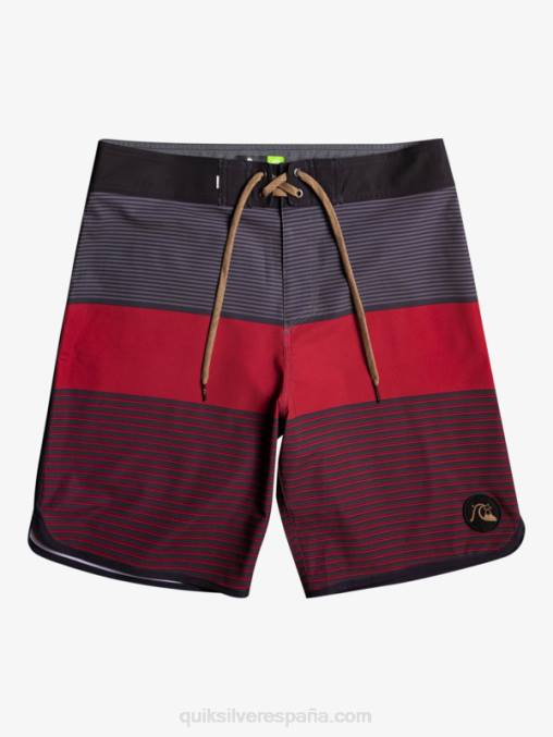 vino rubí bañador surfsilk tijuana 19 D6T4D1405 hombres Quiksilver