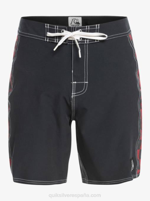 vino rubí shorts de playa arco 18 originales D6T4D1734 hombres Quiksilver