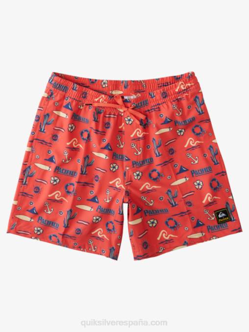 volea quiksilver pacifico rojo 17 voleas D6T4D1764 hombres Quiksilver x Pacifico
