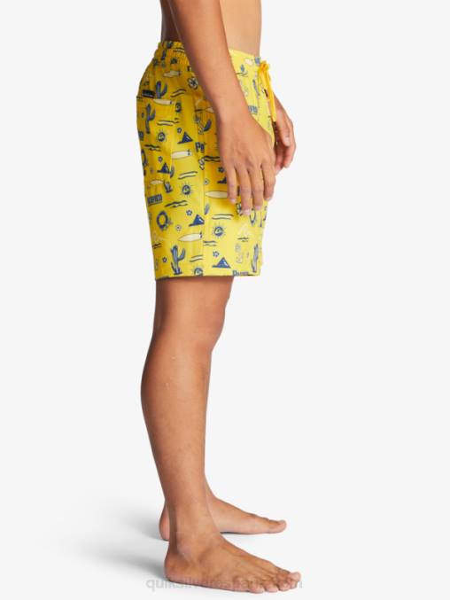 voleo quik pacifico amarillo 17 voleas D6T4D1763 hombres Quiksilver x Pacifico