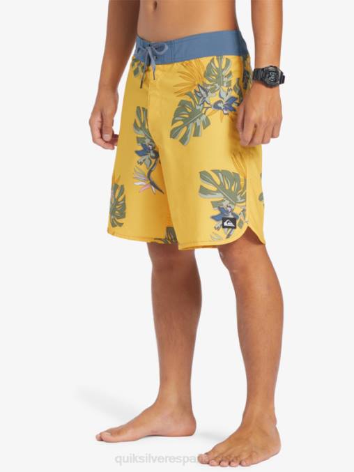 yema de huevo shorts de playa surfsilk festoneado 19 D6T4D214 hombres Quiksilver