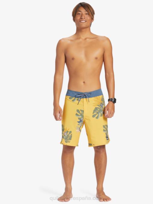 yema de huevo shorts de playa surfsilk festoneado 19 D6T4D214 hombres Quiksilver