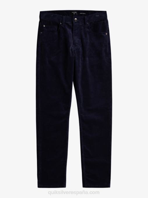 chaqueta azul marino pantalones de pana de pana kracker D6T4D1548 hombres Quiksilver