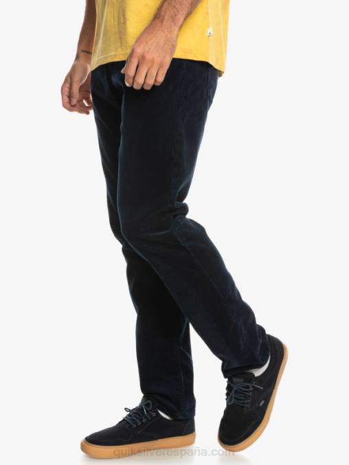 chaqueta azul marino pantalones de pana de pana kracker D6T4D1548 hombres Quiksilver
