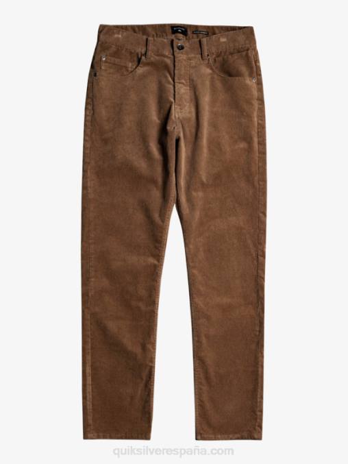 chispas de chocolate pantalones de pana de pana kracker D6T4D1547 hombres Quiksilver