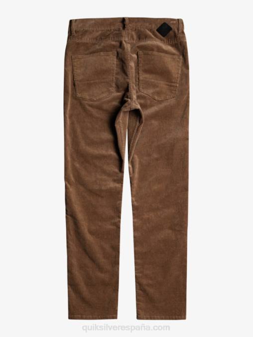 chispas de chocolate pantalones de pana de pana kracker D6T4D1547 hombres Quiksilver