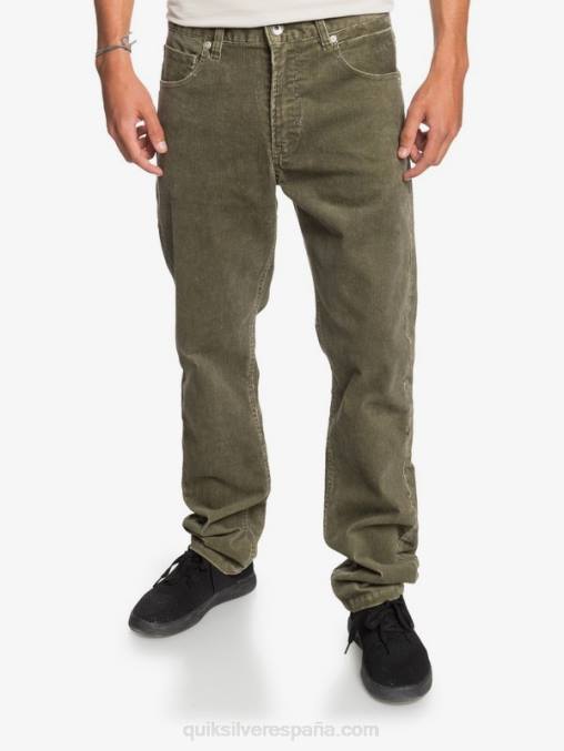 kalamata pantalones de pana de corte recto kracker D6T4D1606 hombres Quiksilver