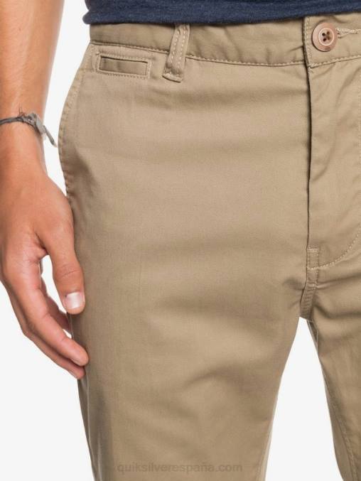 madera de olmo pantalones chinos con bolsillos de daily union D6T4D1159 hombres Quiksilver