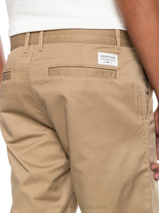 madera de olmo pantalones chinos con bolsillos de daily union D6T4D1159 hombres Quiksilver