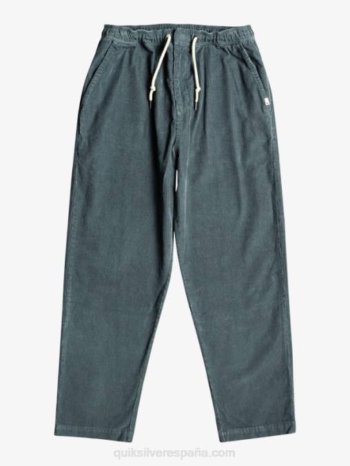 pizarra oscura pantalones de pana de corduroy beach cruiser D6T4D921 hombres Quiksilver