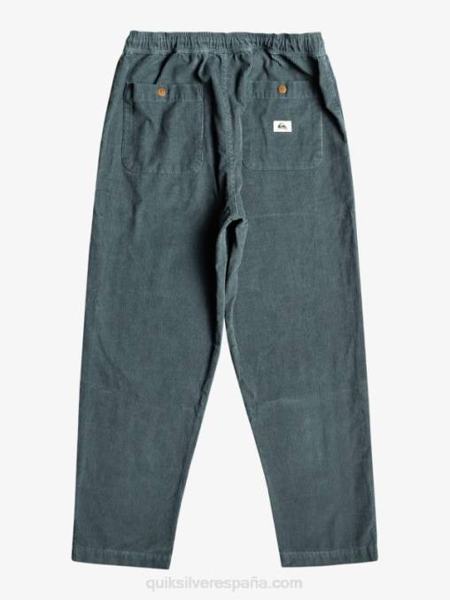 pizarra oscura pantalones de pana de corduroy beach cruiser D6T4D921 hombres Quiksilver