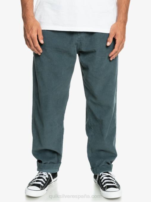 pizarra oscura pantalones de pana de corduroy beach cruiser D6T4D921 hombres Quiksilver