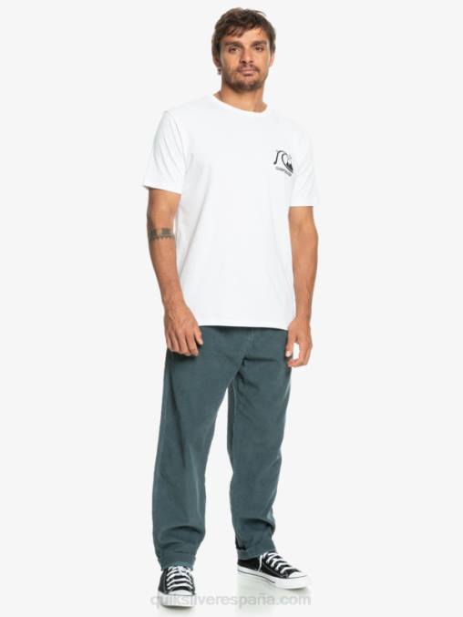 pizarra oscura pantalones de pana de corduroy beach cruiser D6T4D921 hombres Quiksilver
