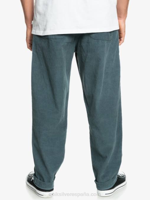 pizarra oscura pantalones de pana de corduroy beach cruiser D6T4D921 hombres Quiksilver