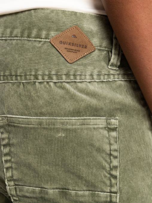 trébol de cuatro hojas pantalones de pana de corte recto kracker D6T4D1607 hombres Quiksilver