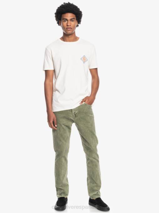 trébol de cuatro hojas pantalones de pana de corte recto kracker D6T4D1607 hombres Quiksilver