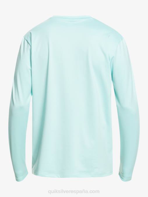 Angel Azul playera de manga larga con rayas sólidas upf 50 surf D6T4D846 hombres Quiksilver