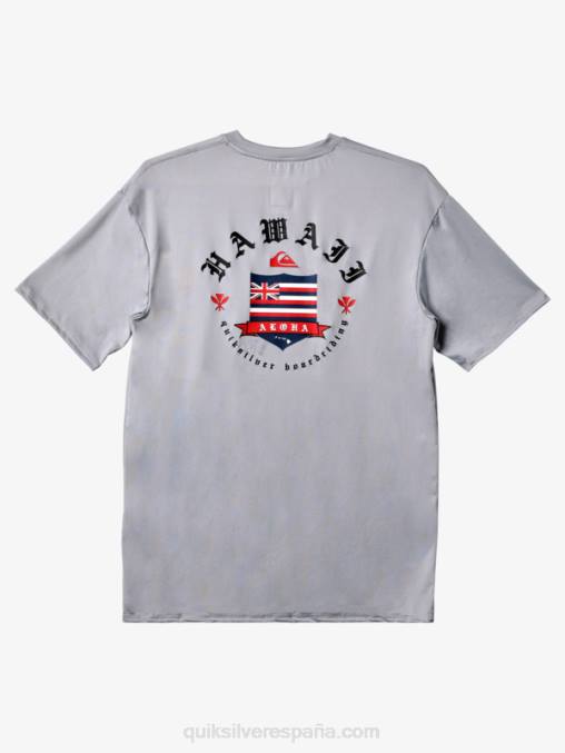 aguanieve camiseta de surf de manga corta hawaii royal upf 50 D6T4D1124 hombres Quiksilver