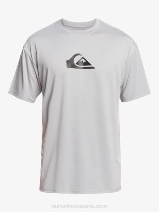 aguanieve playera de surf de manga corta UPF 50 Solid Streak D6T4D890 hombres Quiksilver