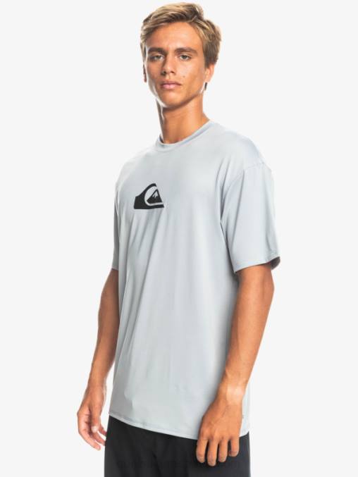 aguanieve playera de surf de manga corta UPF 50 Solid Streak D6T4D890 hombres Quiksilver