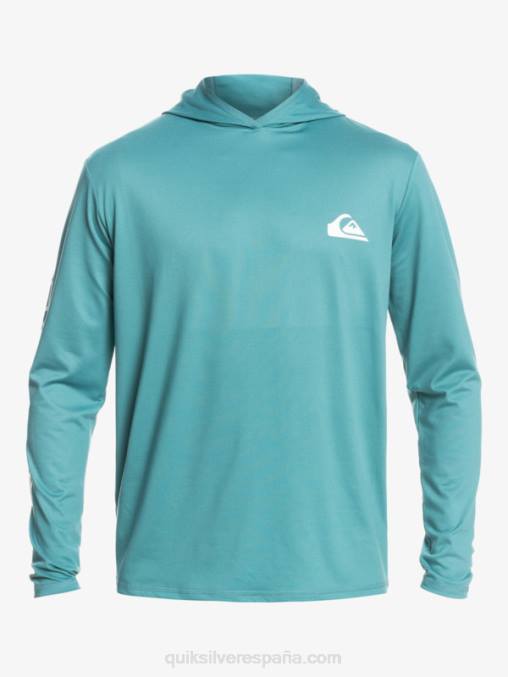 azul bretaña camiseta de surf de manga larga omni session upf 50 D6T4D772 hombres Quiksilver
