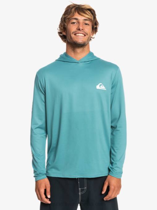 azul bretaña camiseta de surf de manga larga omni session upf 50 D6T4D772 hombres Quiksilver