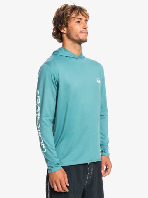 azul bretaña camiseta de surf de manga larga omni session upf 50 D6T4D772 hombres Quiksilver
