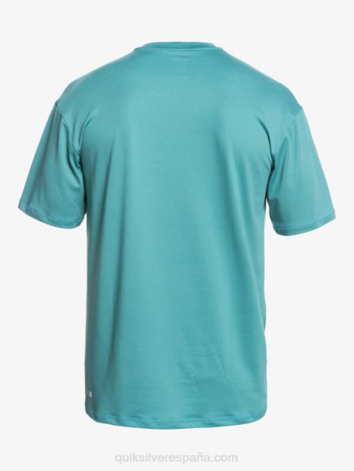 azul bretaña playera de surf de manga corta omni session upf 50 D6T4D542 hombres Quiksilver