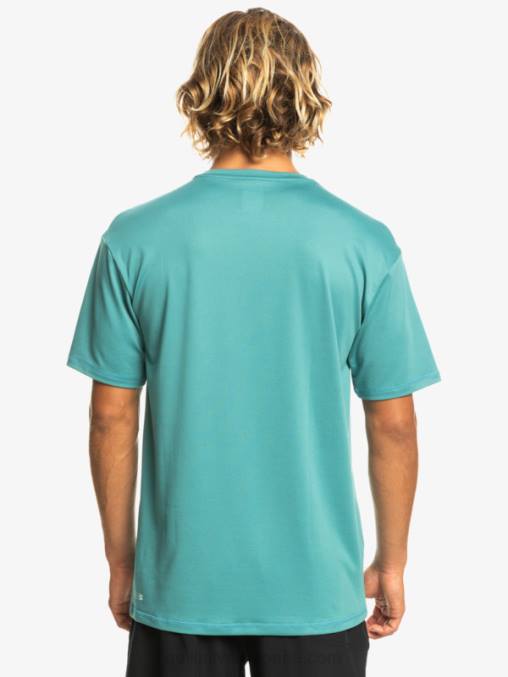 azul bretaña playera de surf de manga corta omni session upf 50 D6T4D542 hombres Quiksilver