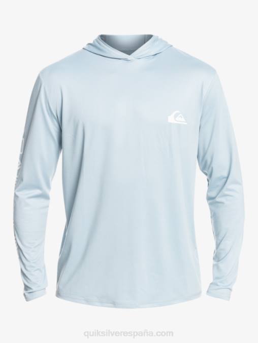 azul celeste camiseta de surf de manga larga omni session upf 50 D6T4D771 hombres Quiksilver
