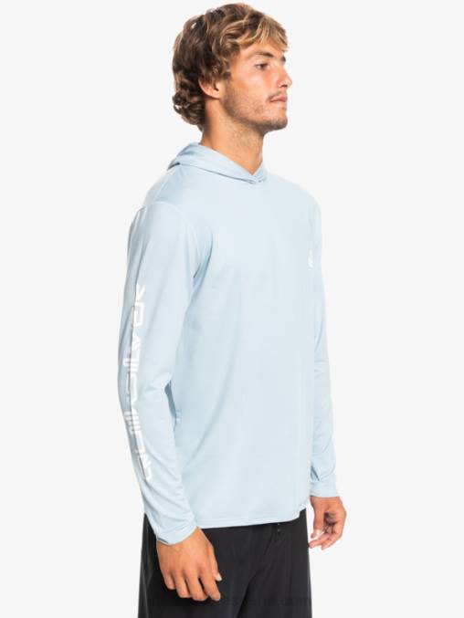 azul celeste camiseta de surf de manga larga omni session upf 50 D6T4D771 hombres Quiksilver
