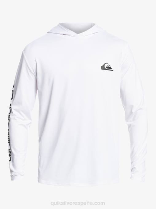 blanco camiseta de surf de manga larga omni session upf 50 D6T4D769 hombres Quiksilver