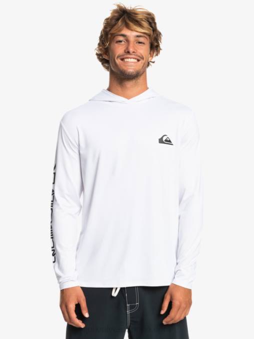 blanco camiseta de surf de manga larga omni session upf 50 D6T4D769 hombres Quiksilver
