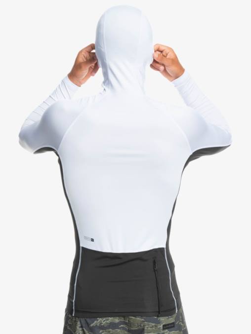 blanco lycra de manga larga Storm Tripper D6T4D1837 hombres Quiksilver