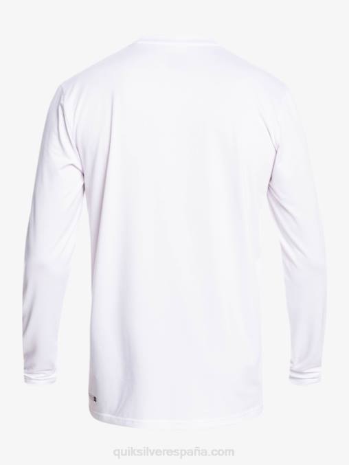 blanco omni session camiseta de surf de manga larga upf 50 D6T4D401 hombres Quiksilver