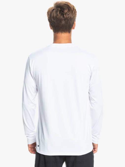 blanco omni session camiseta de surf de manga larga upf 50 D6T4D401 hombres Quiksilver